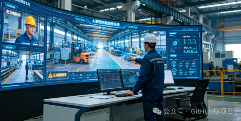 全开源商用 AI 视觉风险预警平台!-千知